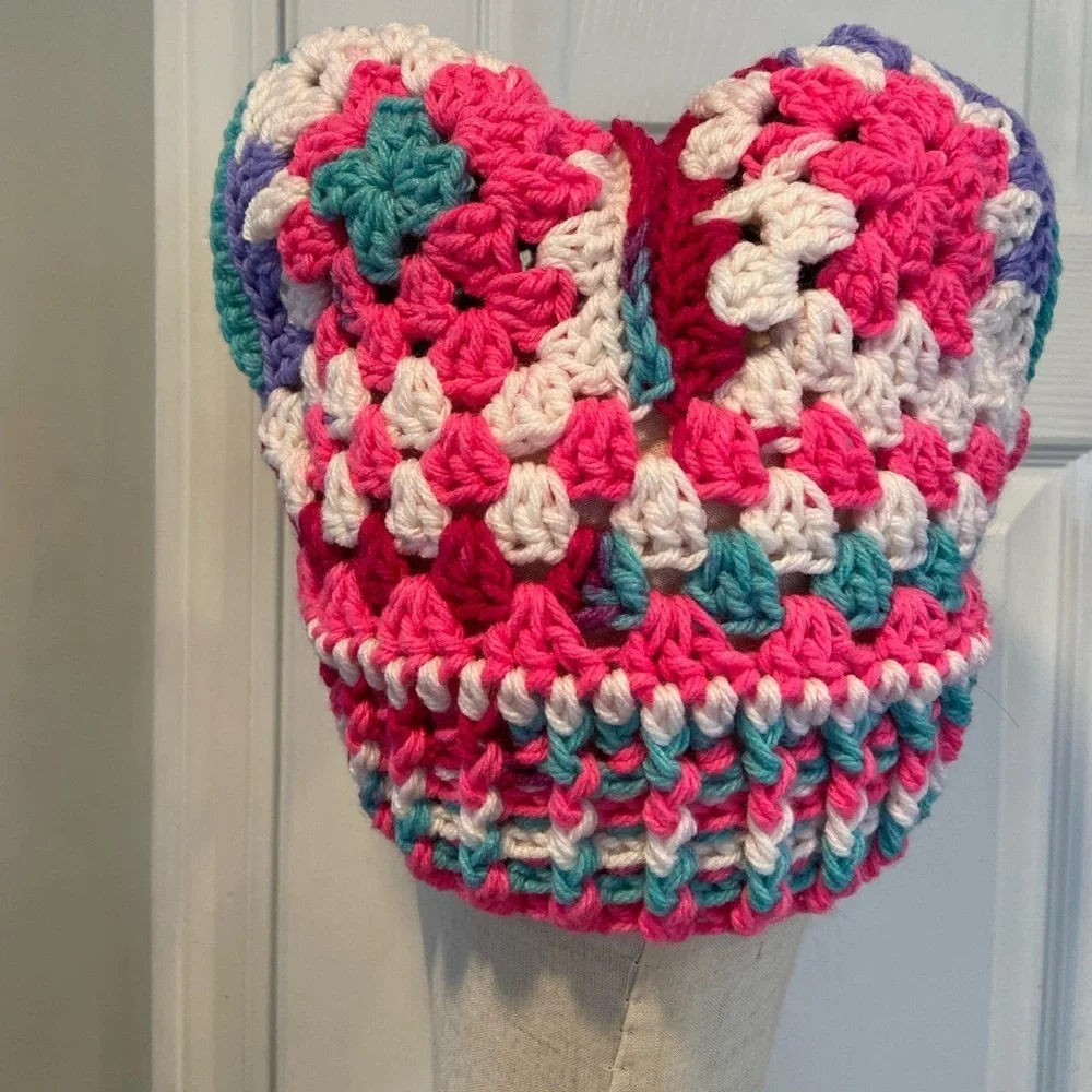 Handmade crochet beanie